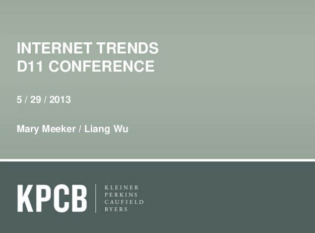KPCB Internet Trends Direct & Digital insurance